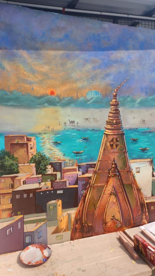Banaras Gully House 500 Ft From The Ghats Varanasi Exterior foto